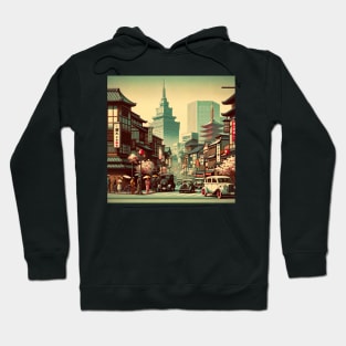 Retro Tokyo Japan Hoodie